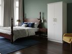 Melamine 2D Wardrobe - White