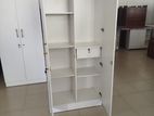 Melamine 2D Wardrobe - White