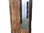 Melamine 2d Wardrobe With Glass Hb