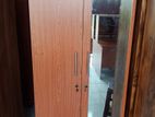 Melamine 2door Cupboard with Mirror