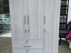 Melamine 3 D Oak White Wardrobes