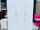 Melamine 3 D White Wardrobes