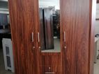 Melamine 3 Door Cupboard 6 X 4 Ft Wardrobe large