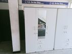 Melamine 3 Door Cupboard White