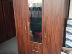 Melamine 3 Door Cupboard with Mirror 005