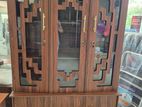 Melamine 3 Door Display Cupboard