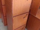 Melamine 3 Drawer Cupboard