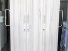 Melamine 3D Oak White Wardrobes