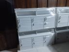 MELAMINE 3D PANRTY CUPBOARD WHITE