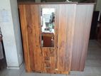 Melamine 3door Cupboard with Mirror 004