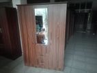 Melamine 3door Cupboard with Mirror