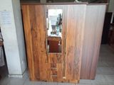 Melamine 3door Cupboard with Mirror