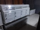 Melamine 4 D Panrty Cupboard White