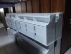 Melamine 4 D Panrty Cupboard White