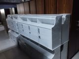 MELAMINE 4D PANRTY CUPBOARD WHITE
