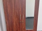 Melamine 6x4ft Cupboard With Mirror