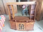 Melamine Beeralu Tv Stand with Setup Cupboard