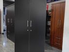 Melamine Black 2 D Cupboard