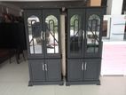 Melamine Black 2 Door OC Cupboard