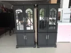 Melamine Black 2door OC Cupboard