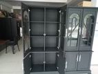 Melamine Black 2door Oc Livingroom Cupboard