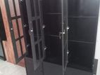 Melamine Black 3 Door OC Cupboard
