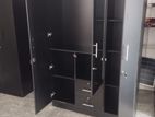Melamine Black Wardrobe 3d Ii
