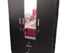 Melamine Black Wardrobe 3d Ii