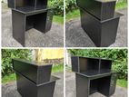 Melamine Blk Cashier Table 4x2ft