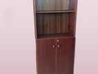 Melamine Book Rack With Cupboar L