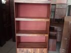 Melamine Book Rack with Cupboard
