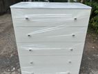 Melamine Chest If Drawer Cupboard 41x16x32Inch