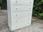 Melamine Chest Of Drawer Cupboard 41x32x16Inch