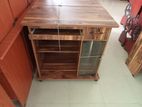 Melamine Computer Table with Cupboard 006