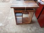 Melamine Computer Table with Cupboard