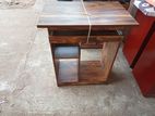 Melamine Computer Table with Cupboard S Size
