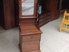 Melamine Dressing Table with Cupboard 001
