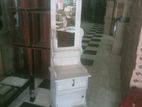Melamine Dressing Table with Cupboard
