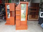 Melamine Dressing Table with Cupboard