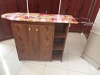 Melamine Dressing Table with Iron Cupboard