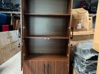 Melamine Glass Cupboard 2 Door