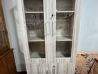 Melamine Glass Cupboard