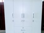 Melamine Heavy 4 Door Wardrobe with Bottom Drawers 18 inch Code 728