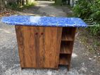 Melamine Iron Cupboard Brown