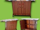 Melamine Iron Cupboard Full Door