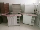 Melamine Iron Cupboard with Rack