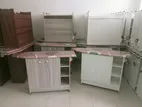 Melamine Iron Cupboard with Rack