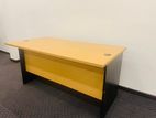 Melamine Office Tables with Cupboards Set