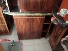 Melamine Rack Iron Cupboard