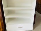 Melamine shoe racks white color